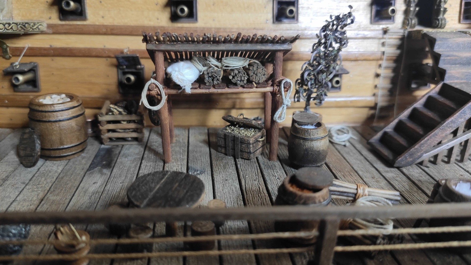 Detalle del muelle