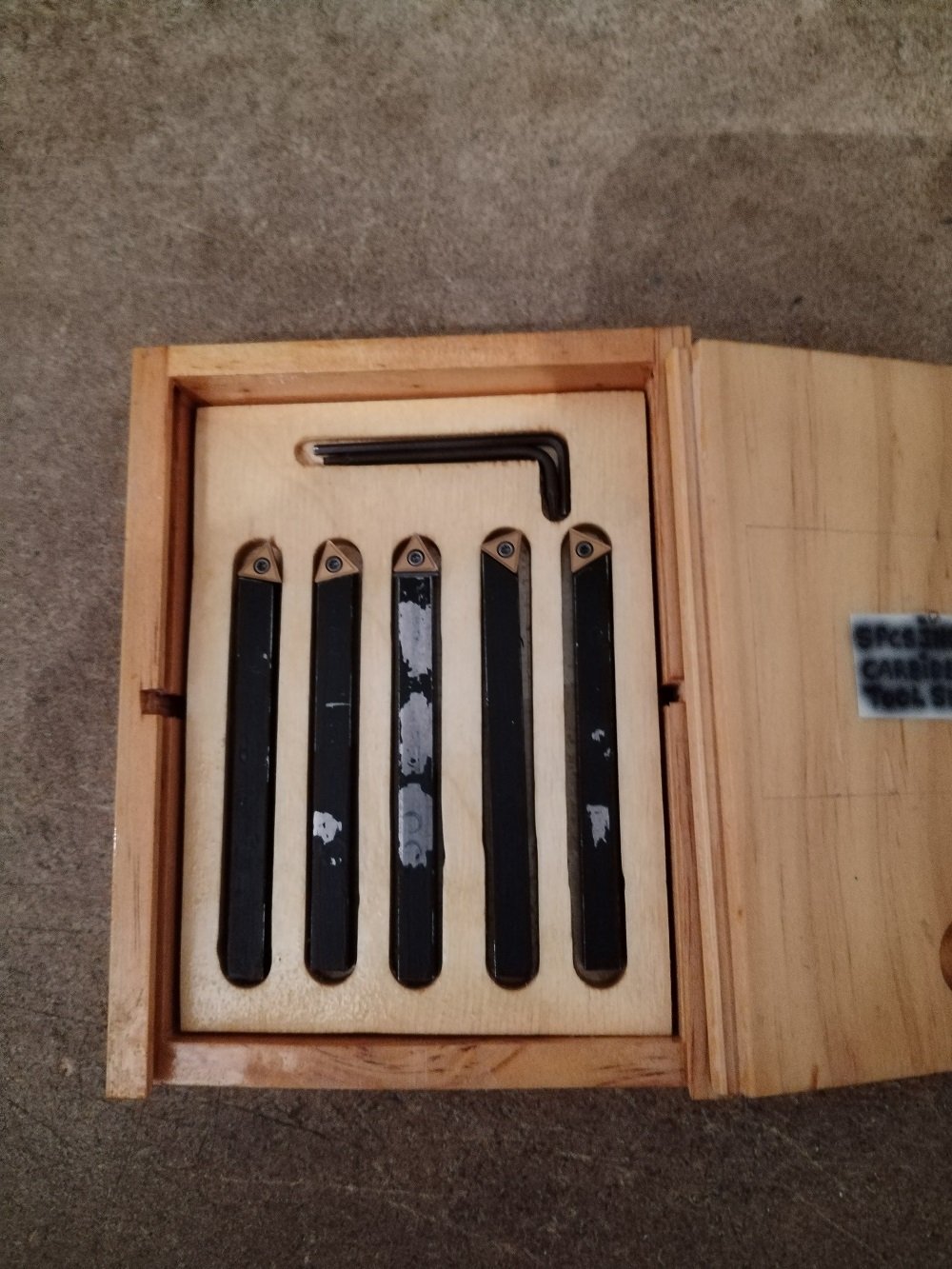Re: Cuchillas Torno Proxxon 250 E