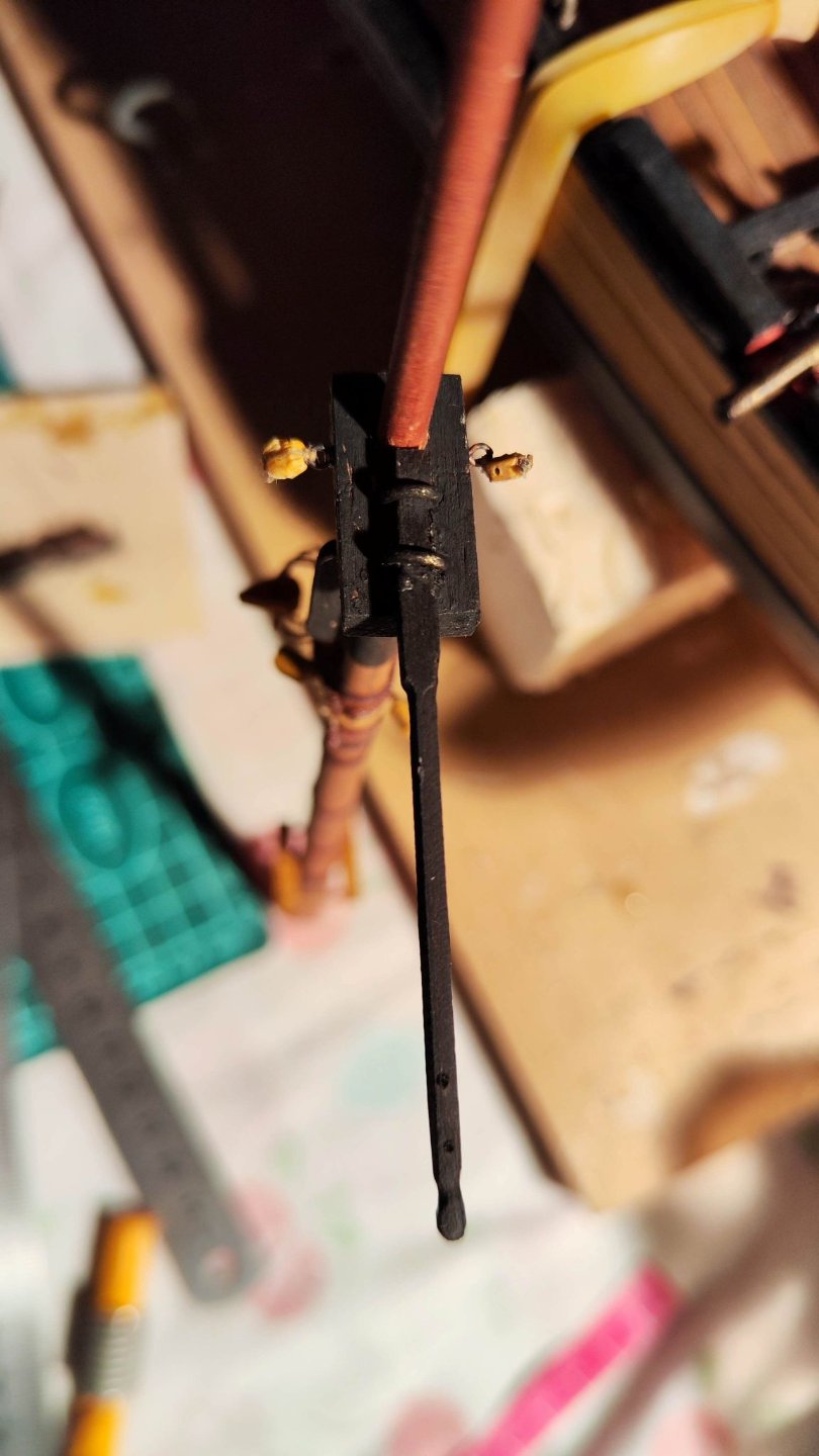 Detalle del moco del bauprés