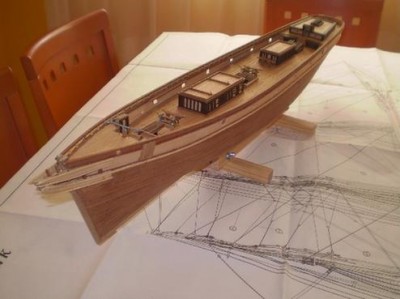 El Cutty Sark, es el cuarto que empece y sigue en dique seco