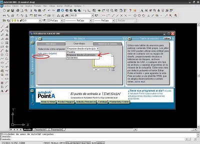 cuando abrimos el programa nos aparece esta ventana seleccionamos la pestaña crear dibujos- metrico y empezar desde el principio