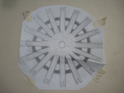 fotocopia ampliada para armar los aros y soporte