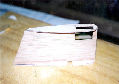 Detalle de la estructura de la vela.