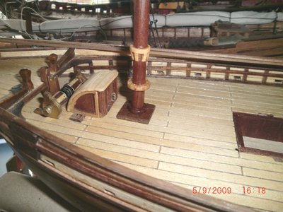 fogonadura del palo trinquete