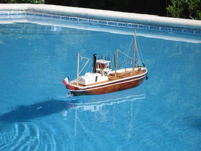 en la piscina de mi vecino