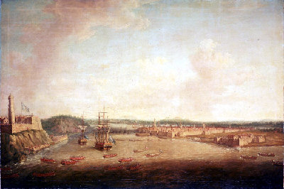 The Capture of Havana 1762Taking the Town 14 August.jpg