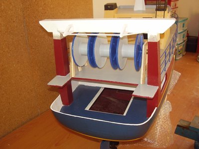 Hay van las redes enrolladas
