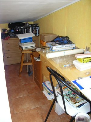 Departamento de la mesa de trabajo.