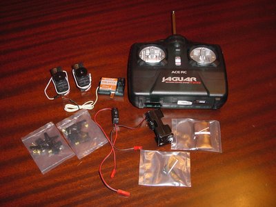 Radio AM 2 canales con servos