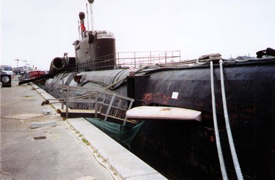 Fue el submarino, NO nuclear más grande jamás construido. Fue diseñado por una mujer. Era, básicamente, antiportaviones.