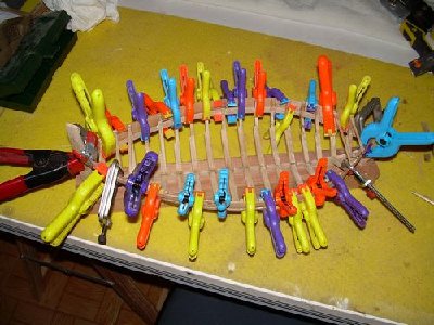 pegando amuradas