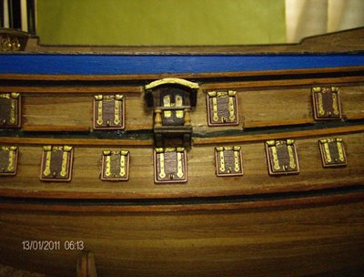 Detalle de la puerta de embarque (no se si es correcta la expresión).