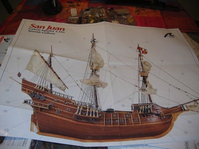 Plano a escala 1:1 del San juan