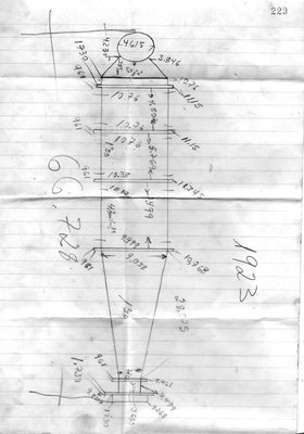 estas son las medidas que saco el tornero, me dijo que uso un calibrador electronico, y multiplico todo por 1923... y este fue el resultado..