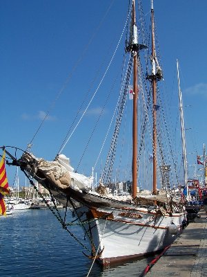 Re: Construcción del pailebote Thopaga Rc