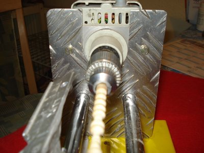soporte de chapa de aluminio para el motor