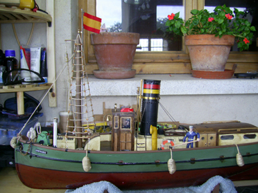 Re: El Centinela,mi primer barco (terminado)
