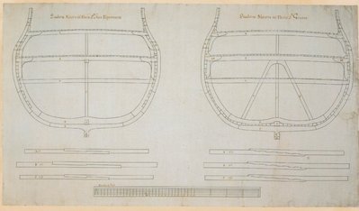 Plano  del Museo Naval MNM_PB_0095