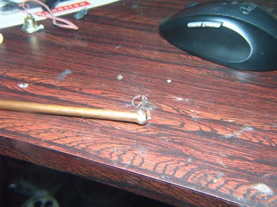 relleno el tubo de silicona