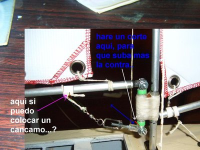 aqui muestro mejor como arreglare la contra y si puedo dejar un cancamo fijo aqui..