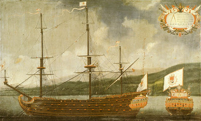 Pintura al óleo de la Nuestra Señora de la Concepción y de las Ánimas, de Martín Amigo en el año 1690.jpg