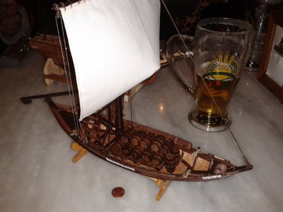 Ravelo (barco para bajar el vino desde el alto Douro hasta Oporto para embotellar), de Saguero
